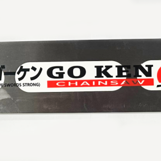 Goken 24/25" Solid-resin Guide Bar for Husq Chainsaws 3/8 .058 72DL Chain
